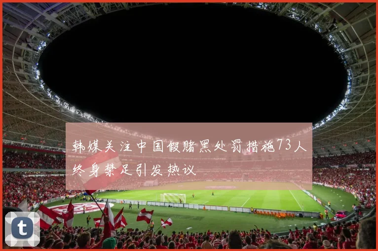 韩媒关注中国假赌黑处罚措施73人终身禁足引发热议